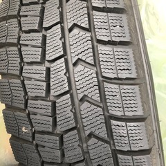 【2024年12月製造】ダンロップ/ウインターマックスWM02/toyota純正アルミホイール付き/４本セット/195\65R15 91Qの画像