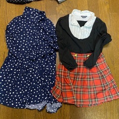 女の子130サイズ秋冬まとめ売りの画像