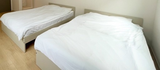 ダブルベッド9個セット