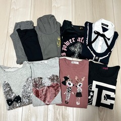 女の子140cm秋冬服まとめ売り26点の画像