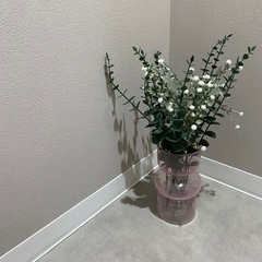 フラワーベース、造花セット 海外風インテリアの画像