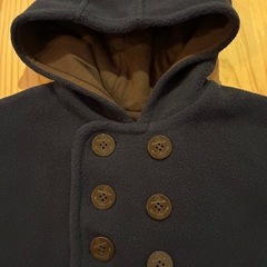 【美品】西松屋 ポンチョ 70〜90cmの画像