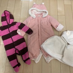 【決まりました】秋冬ベビー服　女の子　14点 まとめ売りの画像