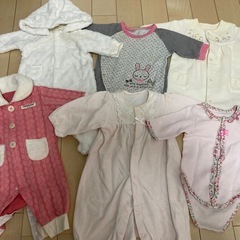【決まりました】秋冬ベビー服　女の子　14点 まとめ売りの画像