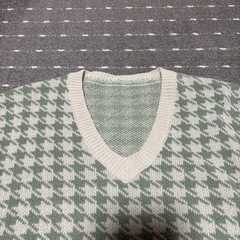ニットベストの画像