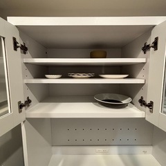 食器棚、キッチン、ラック、棚、おしゃれの画像