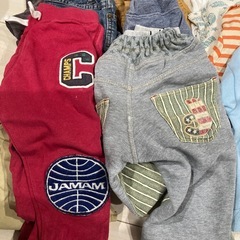 秋冬　90-100子供服　全部まとめての価格です。の画像