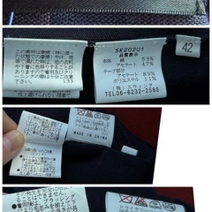 SVINSVINGネイビー半袖カーディガン 42⭐︎の画像