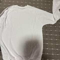 白のトレーナーの画像