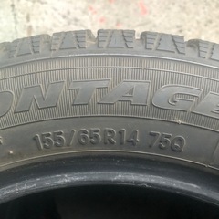 TOYO 155/65r14 スタッドレス 4本の画像