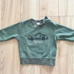 ベビー服　裏起毛トレーナー 90サイズの画像