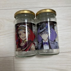 ツイステグッズ　ラバマス　缶バッチなど　ハーツラビュル　スカラビア　の画像
