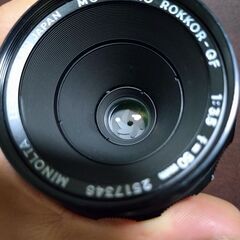 良品　Minolta MC Macro Rokkor-QF 50mm F3.5　分解清掃済の画像