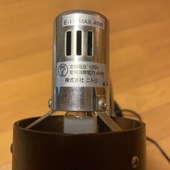 テーブルランプ 40Wの画像