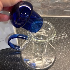 ガラスポット(新品)の画像