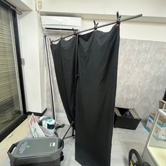 撮影などに使用するカーテンの画像