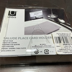 🌻 Salude - Place Card Holder  4個入り　未使用🌻の画像