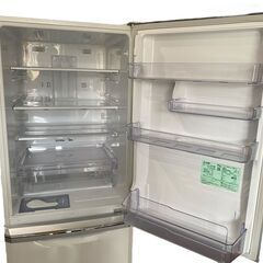【⭐️全額返金保証⭐️】★MITSUBISHI 三菱ノンフロン冷凍冷蔵庫 MR-C37E-W 2019年製の画像