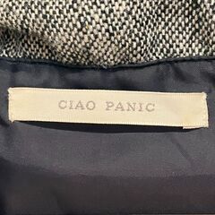 CIAOPANIC ダブルジップ ダウンジャケット（グレー）フリーサイズの画像