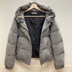 CIAOPANIC ダブルジップ ダウンジャケット（グレー）フリーサイズの画像