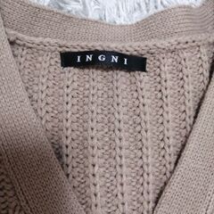 INGNI　ニット　カーディガンの画像