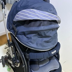 【定価7万】【付属品多数】　アップリカ　ベビーカー　オプティアクッションAB 美品　の画像