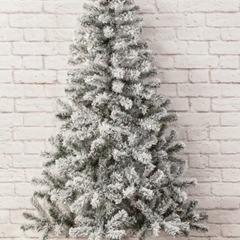 ニトリ　クリスマスツリー　ハーフ150cmセットの画像
