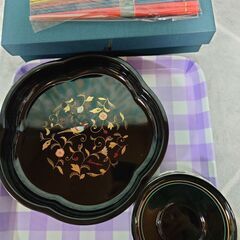 新品箱入り【②やまもと寛斎／鳳樹DX茶菓揃え】の画像