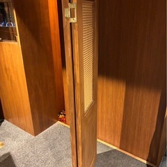 木製　パーテーション2枚の画像
