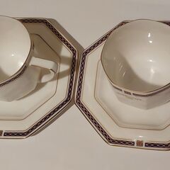 GIVENCHY コーヒーカップ＆ソーサー 2客セットの画像
