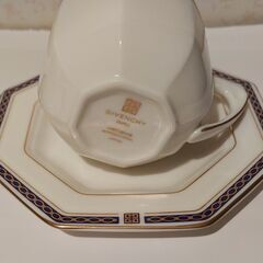 GIVENCHY コーヒーカップ＆ソーサー 2客セットの画像