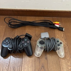 ジャンク　PlayStation 2 本体 ゲーム4本付きの画像
