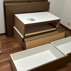 🌟美品🌟セミダブルベッドフレーム【マットレス選択可】の画像