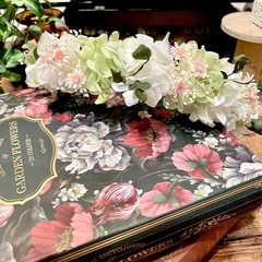 ナチュラル可愛い♡ふんわり春色ベビー花冠🌿お宮参り・撮影小物・出産祝いにもおすすめの画像