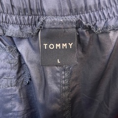 Tommy Hilfiger トミーヒルフィガー　 ハーフパンツ ショートパンツ ナイロン レッド 赤　サイズLの画像