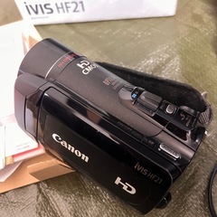 キャノン　Canon iVIS HF21 HDビデオカメラの画像