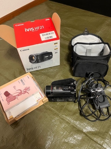 キャノン　Canon iVIS HF21 HDビデオカメラ