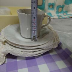 新品箱入り【リチャードジノリ／コーヒーカップ＆ソーサー×５】の画像