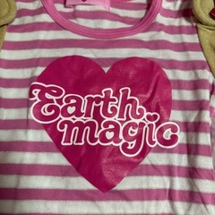 アースマジック肩マフィーTシャツの画像