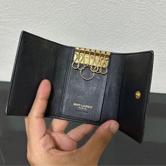 SAINT LAURENT サンローラン 438963 6連キーケースの画像
