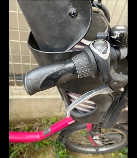 パナソニック　ギュットミニ　電動自転車　前後子供乗せチャイルドシート付き