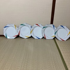 大きめの八角西洋皿の画像
