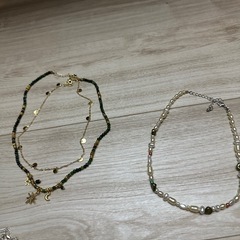 新品未使用 アクセサリー ネックレス ヘアピン リング  の画像