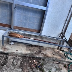 鉄  メッシュ 物置台の画像