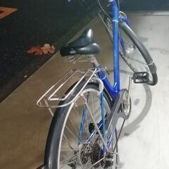 【早い者勝ちです】6段変速ギア付き 自転車 27インチの画像