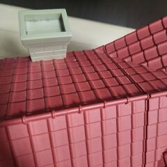 シルバニアファミリー　あかりの灯る大きなお家　ドールハウス　赤い屋根のお家の画像