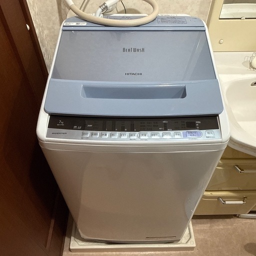 日立 洗濯機 BW-V70C 7kg 2018年製