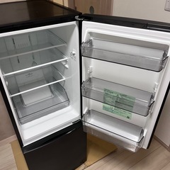  TOSHIBA 東芝 ノンフロン 冷凍冷蔵庫 GR-U15BS 黒 ブラックの画像
