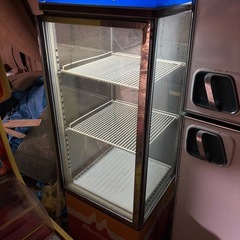 昭和レトロ 森永デザート 冷蔵ショーケースの画像