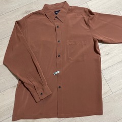 L メンズ　長袖シャツの画像